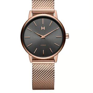 Elegant Rose Gold Watch – Minimalist Women’s Quartz Wristwatch, Stainless Steel